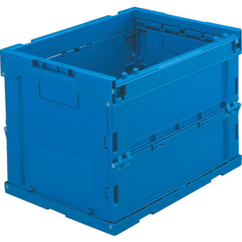 TRUSCO Oricon Alpha Folding Container 20L Dark Blue TR-S20 1 pc