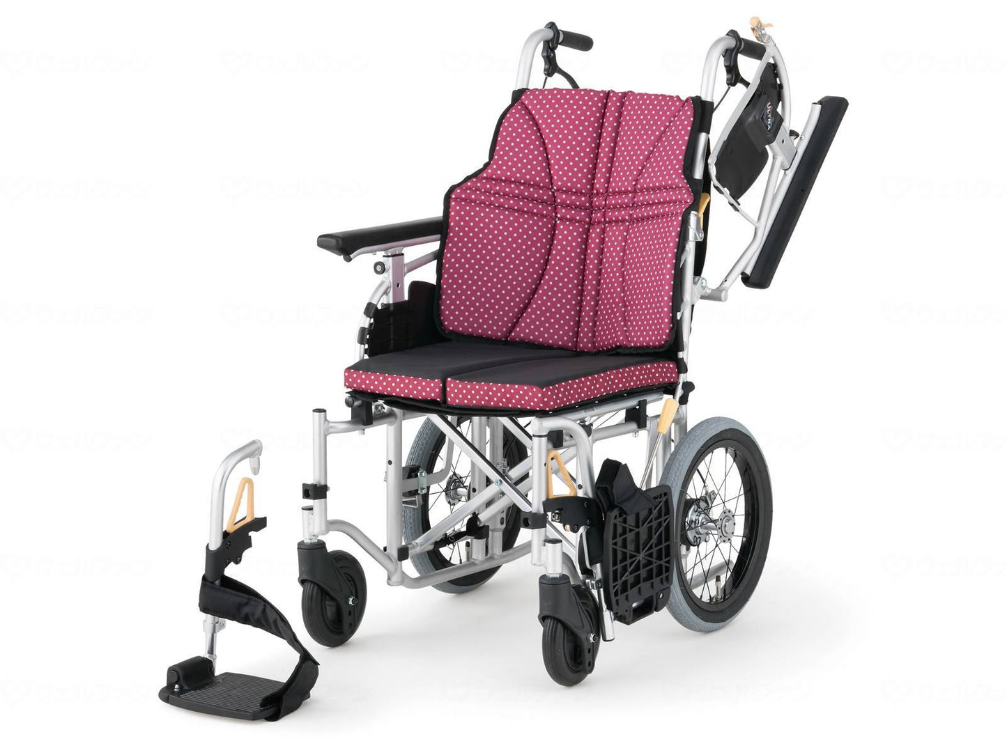 日進医療器ｳﾙﾄﾗｼﾘｰｽﾞ 介助式 NAH-U7 ﾜｲﾝ 座幅40-前座40cm