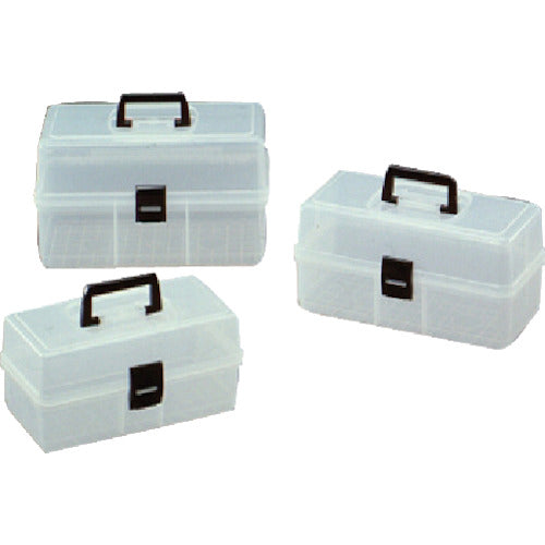 IRIS 237500 Tool Box Free Case 270 x 160 x 150 Clear F-2-C 1 pc