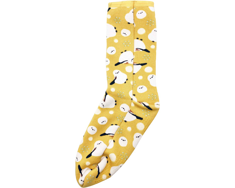 Warm socks Regular / 2003968-04 Long-tailed tit yellow 1 pair