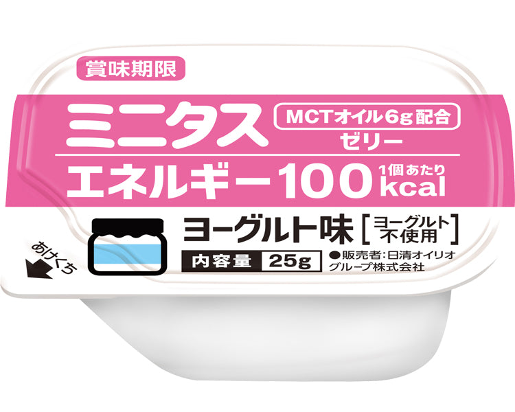 ミニタス　エネルギーゼリー　ヨーグルト味 / 021761　25g×9個　1 小箱