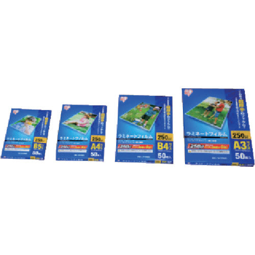 IRIS 539613 Laminating film B5 size 50 sheets 250μ LZ-25B550 1 box