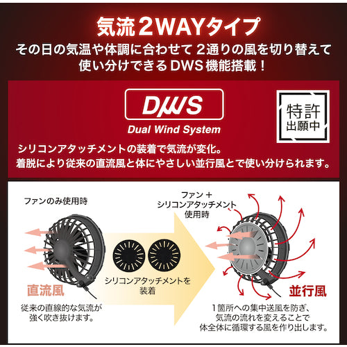 リンクサス　ＣＯＯＬＩＮＧ　ＢＬＡＳＴ　ＰＲＯ　　１８ｖ対応　薄型ブラシレスファンセット　LX-6700FCZ　1 Ｓ