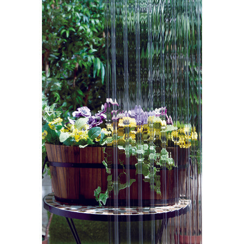 IRIS 542485 Lightweight Polycarbonate Corrugated Sheet 4ft NIPC-405 Bronze NIPC-405-BZ 1 sheet