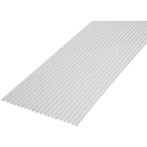 IRIS 542484 Lightweight Polycarbonate Corrugated Sheet 4ft NIPC-405 Clear NIPC-405-CL 1 sheet
