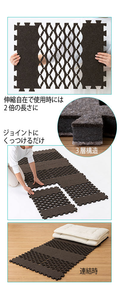 すのこ型吸湿マット　Air　job　MAX（エアージョブマックス） / TJI-661　1 組