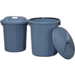 IRIS 245558 Round pail lid PMC-120 Blue PMC-120 1 piece