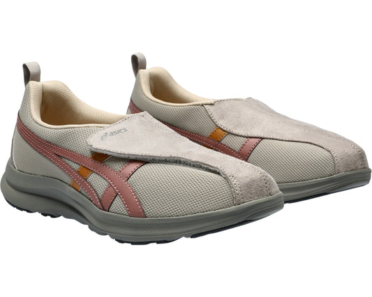 Lifewalker L018 1242A018 Women's / 24.0cm Beige x Pink Beige 1 pair