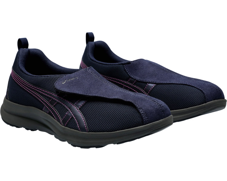 Lifewalker L018 1242A018 Women's / 25.0cm Navy Blue x Navy Blue 1 pair