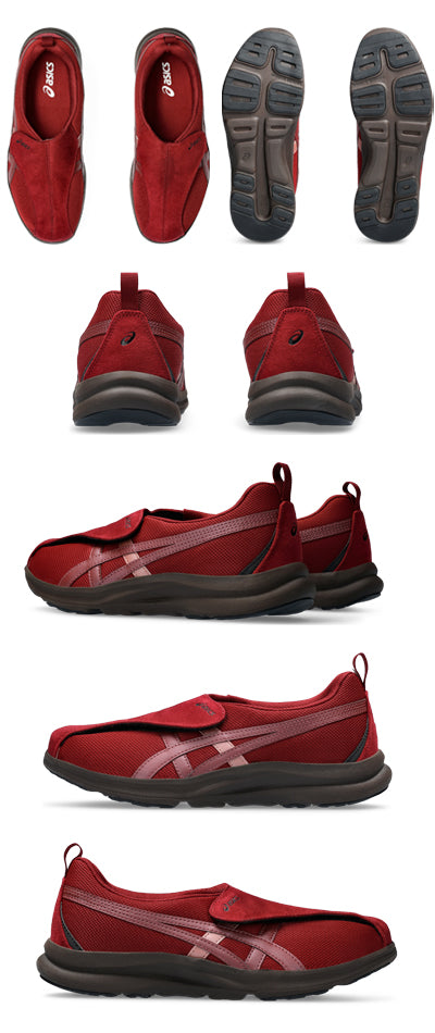 Lifewalker L018 1242A018 Women's / 24.5cm Wine x Lavender 1 pair