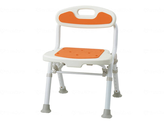 サテライト福浴　折たたみｺﾝﾊﾟｸﾄｼｬﾜｰﾁｪｱ ｵﾚﾝｼﾞ