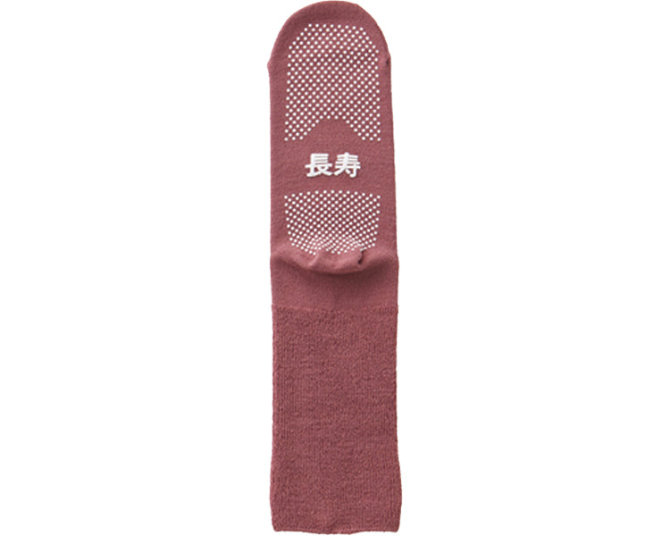 Women's comfortable, long-lasting, non-slip calf socks for autumn and winter (wool blend) / TJ390 Rose 1 pair