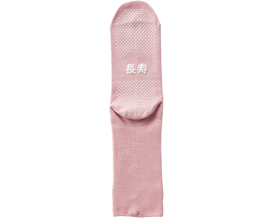 Women's comfortable, long-lasting, non-slip calf socks for spring and summer (cotton blend) / TJ395 Pink 1 pair