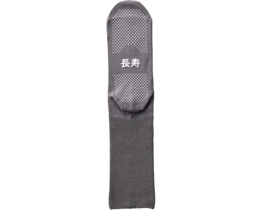 Men's comfortable and long-lasting anti-slip calf socks for spring and summer (cotton blend) / TJ595, medium grey, 1 pair