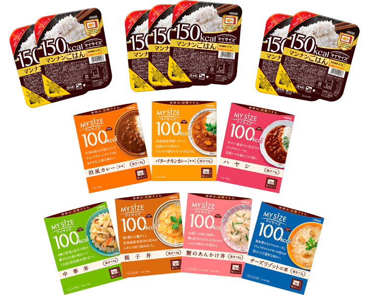 マイサイズ　バラエティギフト / ソース7種・マンナンごはん7食入　1