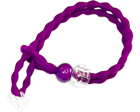 手離れ防止ストラップ　ぽこぽこ / パープル　1 個