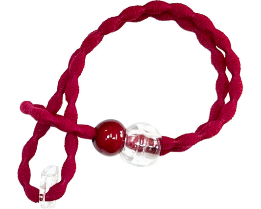 手離れ防止ストラップ　ぽこぽこ / ワイン　1 個