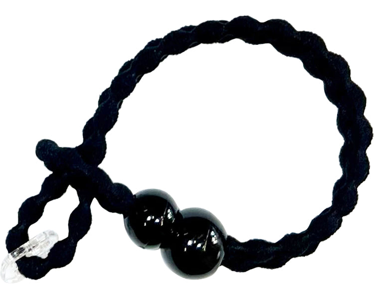 手離れ防止ストラップ　ぽこぽこ / ブラック　1 個