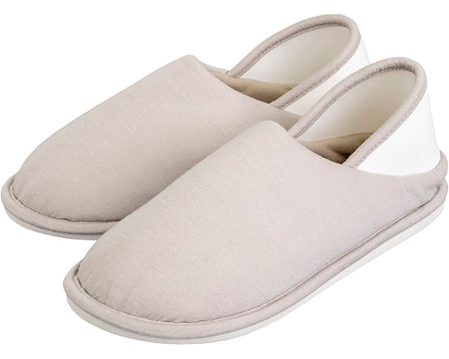 발 뒤꿈치가있는 실내 신발 양발 / 75200 SS 회색 1 발