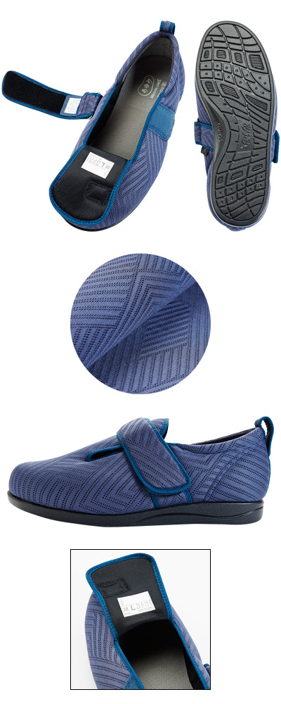 ダブルマジックⅢ綾風　1117　片足 / LL　ネイビー　右足　1 個