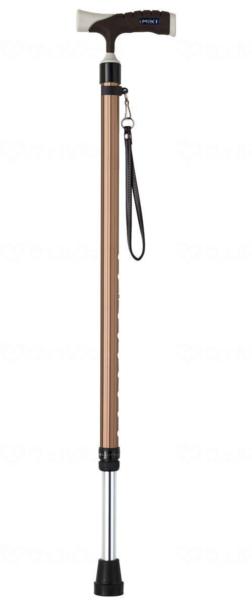 Mixoft Grip Extendable Aluminum Cane Bronze