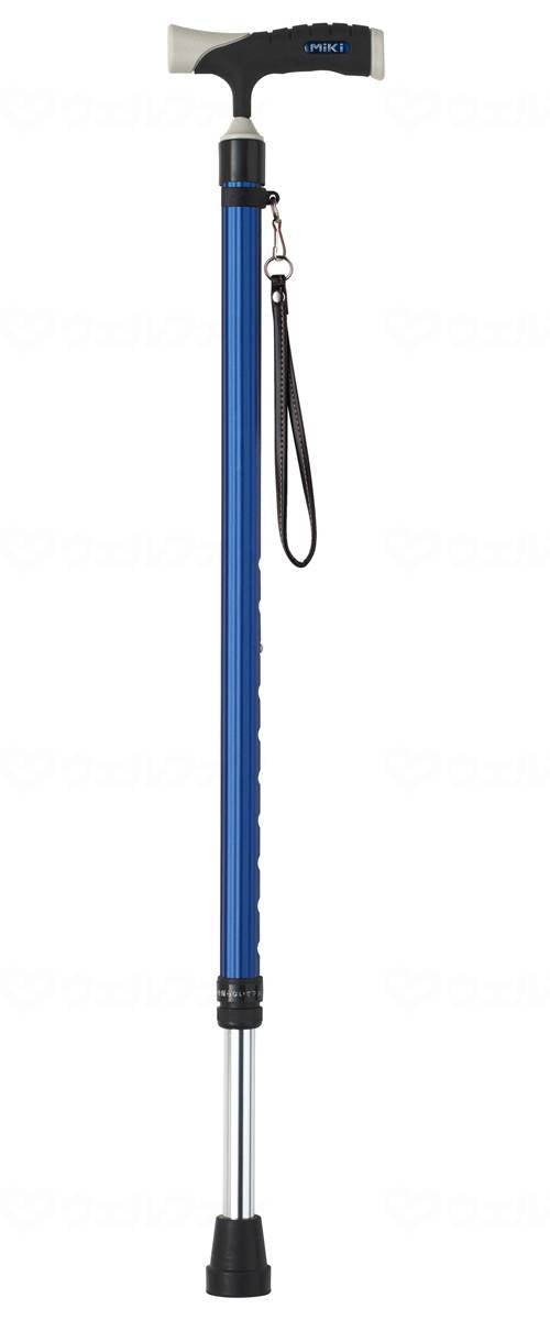 Mixoft Grip Extendable Aluminum Cane Blue