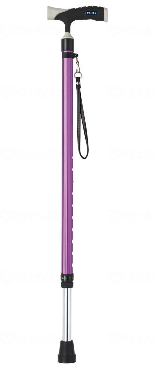 Mixoft Grip Extendable Aluminum Cane Purple