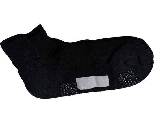 Comfort Studio Men's Socks, Loose Elastic Mouth, Short Length / GQV151, Black, 1 pc