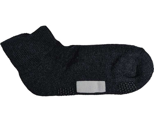 Comfortable Workshop Men's Socks, Loose Elastic Mouth, Short Length / GQV151, Moc Charcoal, 1 pc
