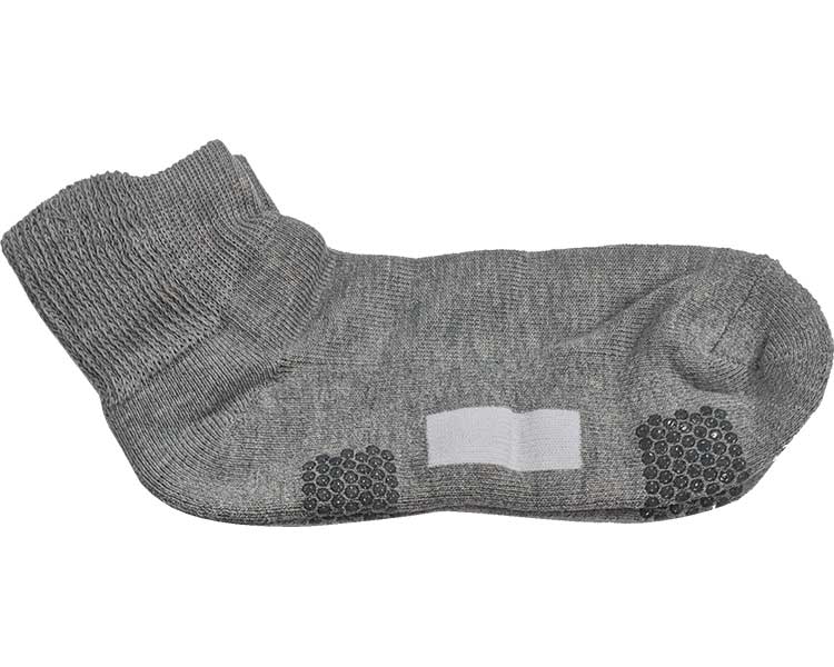 Comfortable Workshop Men's Socks, Loose Elastic Mouth, Short Length / GQV151, Mok Grey, 1 pc