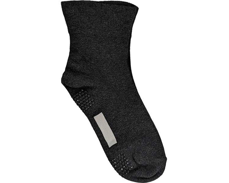 Comfortable Workshop Men's Socks, Short Length, No Elastic / GQV152, Moc Charcoal, 1 pc
