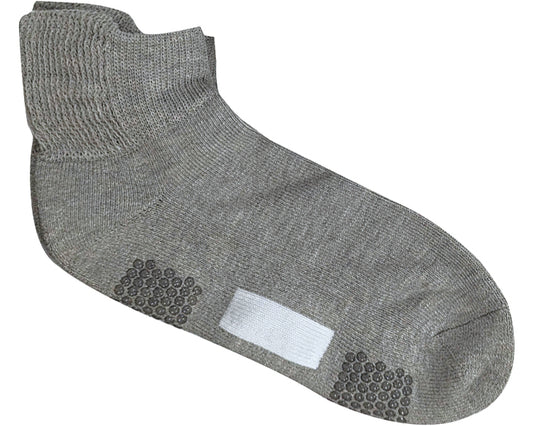 Comfort Studio Women's Socks, Loose Elastic Mouth, Short Length / GQV551, Mok Grey, 1 pc