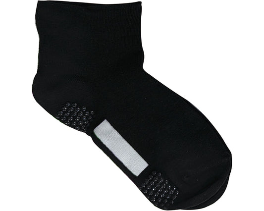 Comfort Studio Women's Socks, Short Length, No Elastic / GQV552, Black, 1 pc