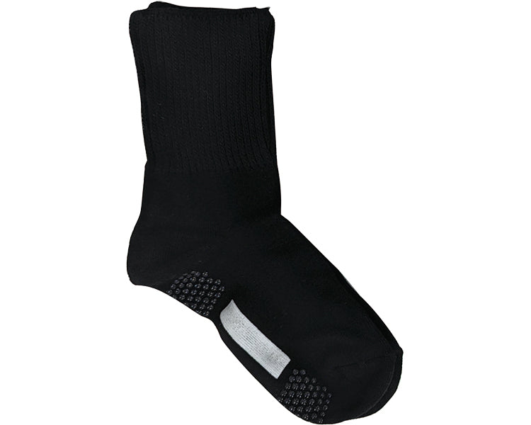 Comfort Studio Women's Socks, Elasticated Crew Length, GQV554, Black, 1 pc