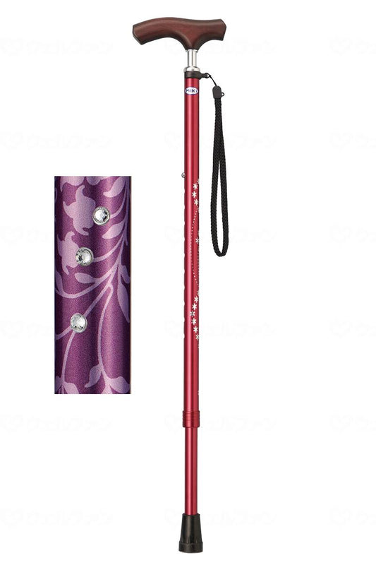 Miki Kirara Kane Jewel Pattern Purple