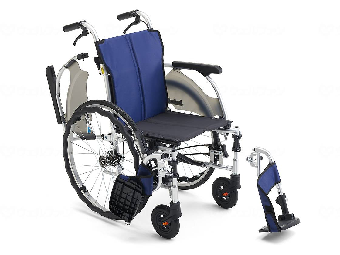 MIKI CRT-SG Series One-Hand Brake Self-Propelled CRT-SG-7 A-16 Navy Blue 40