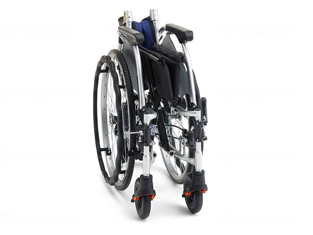 MIKI CRT-SG Series One-Hand Brake Self-Propelled CRT-SG-7 A-16 Navy Blue 42