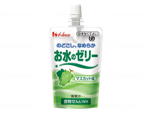 House Gaban Water Jelly 1 piece Muscat flavor