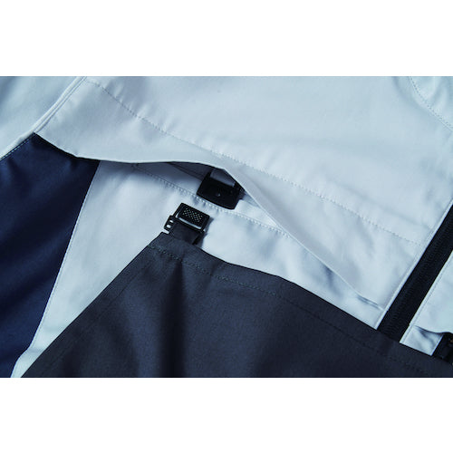 空調服　長袖ブルゾン（エプロン付き）　シルバー　３Ｌ　KU92340K30S5　1 着