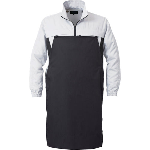 空調服　【今期完売】長袖ブルゾン（エプロン付き）　チャコールグレー　５Ｌ　KU92340K70S7　1 着