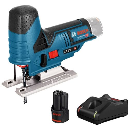 Bosch 10.8V Cordless Jigsaw + Battery Charger Set GST10.8V-LIHSET 1 S