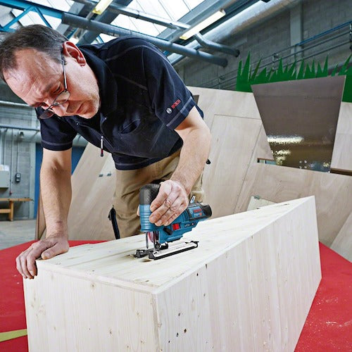 Bosch 10.8V Cordless Jigsaw + Battery Charger Set GST10.8V-LIHSET 1 S