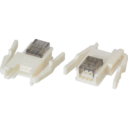 ３Ｍ　ミニ・クランプＩＩＩ　ワイヤーマウントソケット　電線中継接続用　パネルマウントタイプ　３極　37B03-C206-WP0 MB　1 個