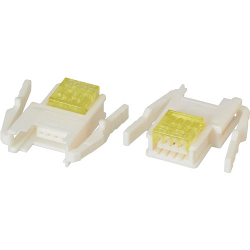 3M 미니 클램프 III 와이어 마운트 소켓 전선 중계 접속용 패널 마운트 타입 4극 37B04-D162-WP0 MB 1개