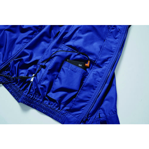 Air-conditioned clothing long sleeve blouson navy 4L KU92350N80S6 1 unit