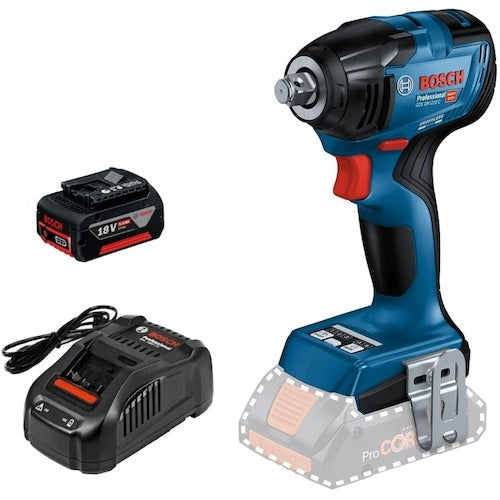 Bosch 18V Cordless Impact Wrench + Battery Charger Set GDS18V-210CHSET 1 S
