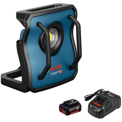 ボッシュ　１８ＶコードレスライトＬＥＤ＋バッテリー充電器セット　GLI18V-4000CSET　1 Ｓ