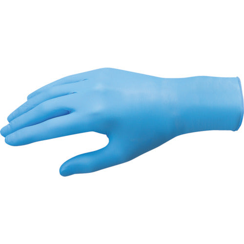 バリアローブ　ニトリルＰＦレギュラーブルーパウダーフリーＭ（１００枚入）　NO.2152M　1 箱