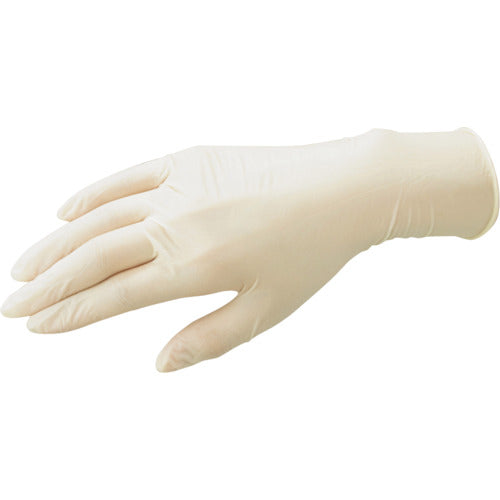 Barrier Robe Latex Gloves Delicate Grip Powder Free L (100 pieces) NO.2415L 1 box