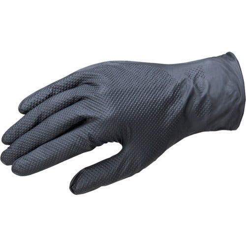 Barrier Robe Nitrile Gloves IGA Black Powder Free S (50 pieces) NO.2190S 1 box